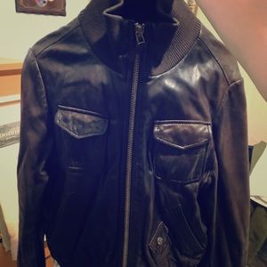 Leather jacket